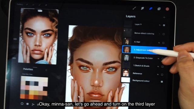 [Procreate] Complete Guide to the Portrait 2022 Brush Pack by Haze Long смотреть онлайн