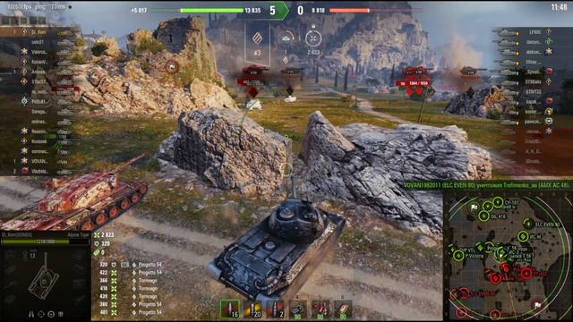 WOT бой на Мастера на Alpine Tiger без УВН в год Тигра! 3 фрага. 4к урона смотреть онлайн