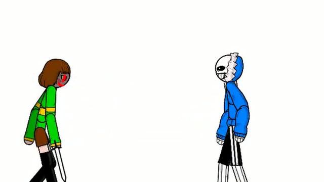 Фриск и чара против санса смотреть онлайн