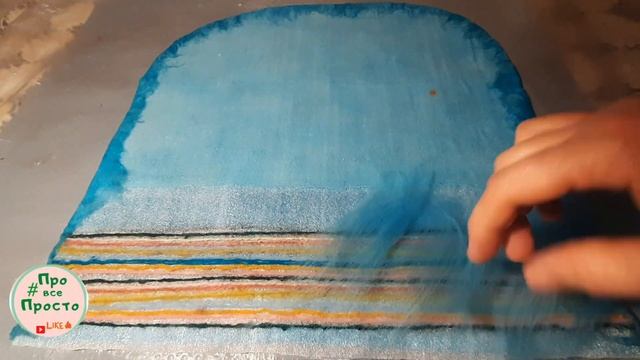 DIY. Валяная шапочка с отворотом. #diy #своимируками #felt #валяние #шапочка смотреть онлайн