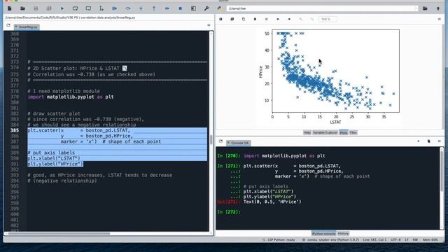 #Python | Boston House Prices 2 | #Matplotlib #ScatterPlot #3dplot #CorrelationMatrix #Pandas #Nump смотреть онлайн
