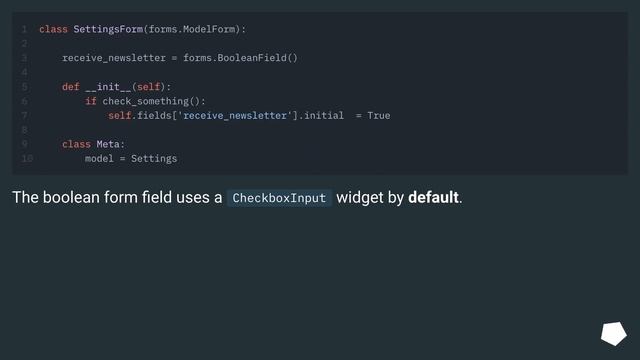 How to insert a checkbox in a django form смотреть онлайн