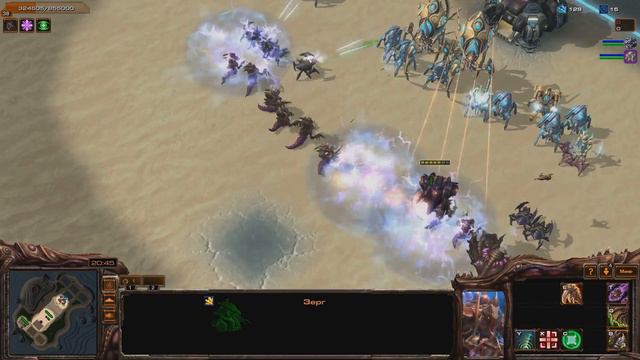 Star Craft 2 HOTS ★ Desert strike ★ #34 смотреть онлайн