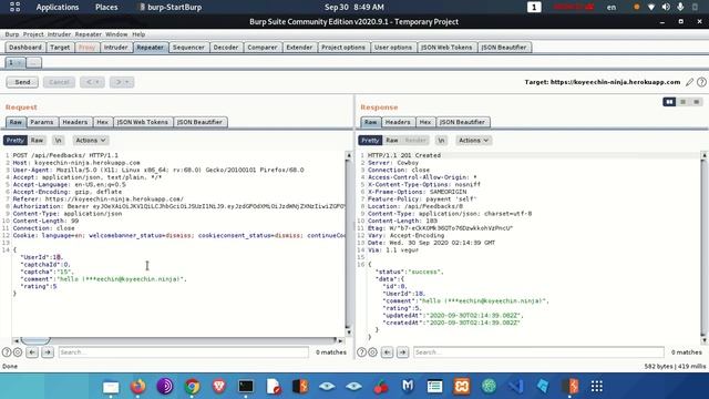 26. Juice Shop Forged Feedback смотреть онлайн