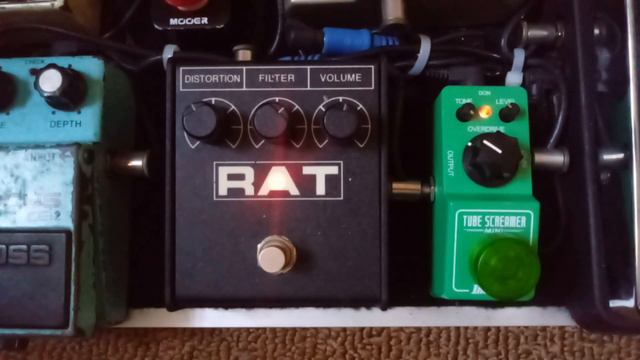 Ibanez TS Mini + Pro Co RAT II - Marshall Class 5 / N.Zaganin Strat смотреть онлайн