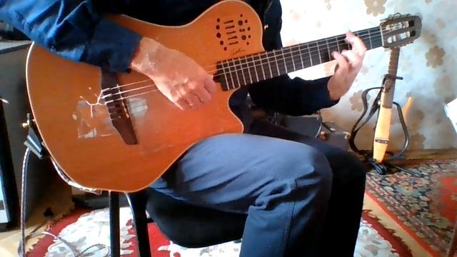 Всё начинается с любви_guitar cover смотреть онлайн