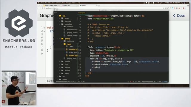 GraphQL on Rails - RubySG смотреть онлайн