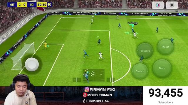 GACOR CUI NEYMAR SANTOS KALINI! MEMANG PADU TERUK! EFOOTBALL 2024 MOBILE смотреть онлайн
