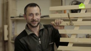 Вешалка для прихожей из обычных реек