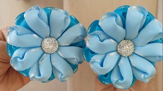 Обзор моих работ- весна 2022. А вам нравятся мои работы? Бантики из разных материалов. смотреть онлайн