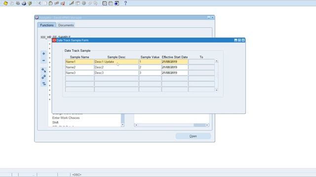 Create Date Track EBS Form (Oracle E-Business) - See Description for details смотреть онлайн