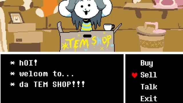Undertale Temmie Village in the Genocide Run смотреть онлайн