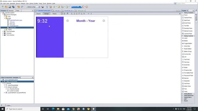 Java Swing - Calendar ( Part 2 ) смотреть онлайн