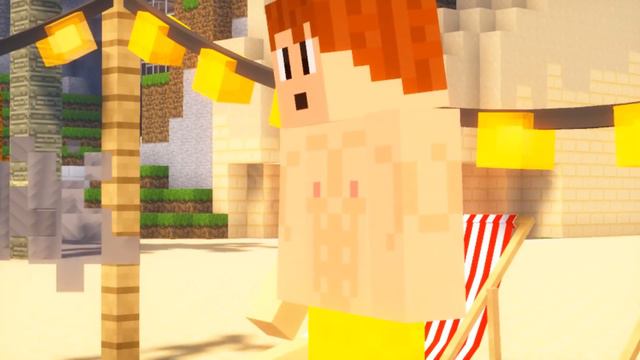 LITTLE KELLY KICKS DONNY OFF THE ISLAND! Minecraft Love Island смотреть онлайн