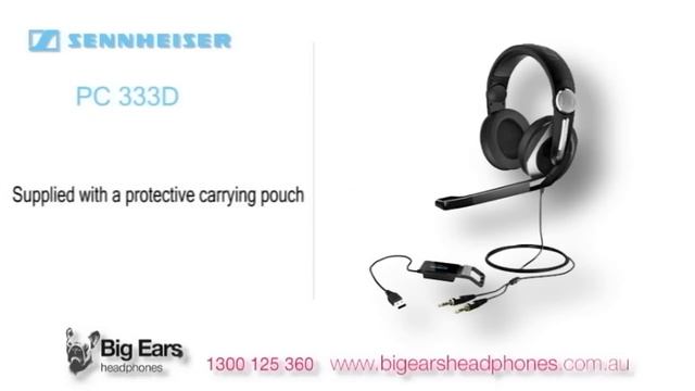 Sennheiser PC 333D Headphone Overview Video смотреть онлайн