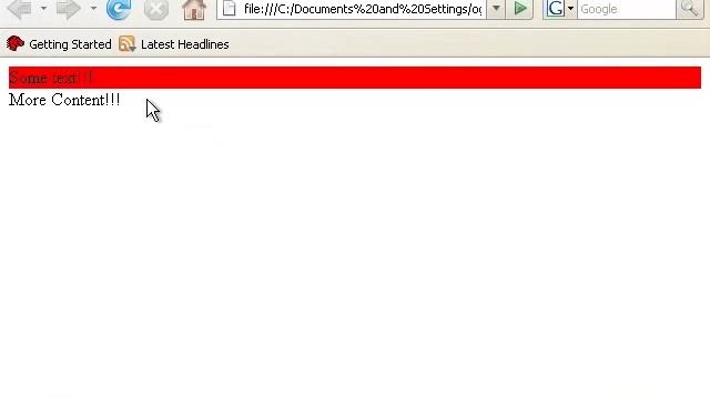 HTML Div/Span Container смотреть онлайн
