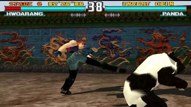 Tekken 3 Hwoarang with Nina Moves Arcade смотреть онлайн