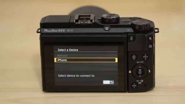 Connect your Canon PowerShot G3 X to your iPhone via Wi-Fi смотреть онлайн