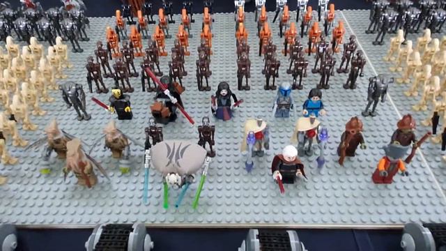 HUGE (BIGGEST?) DROID / SEPARATIST ARMY LEGO STAR WARS смотреть онлайн