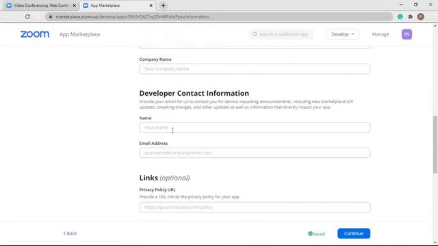 Generate Client Id and Client Secret | Zoom Meeting Integration | OAuth | Zoom API | Part-1 смотреть онлайн