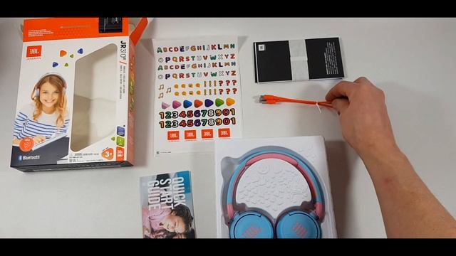 JBL JR 310BT unboxing / rozpakowywanie, headphones / słuchawki смотреть онлайн