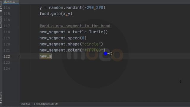 Create a Snake Game Using Python||??|| #coding #python #mocotech смотреть онлайн