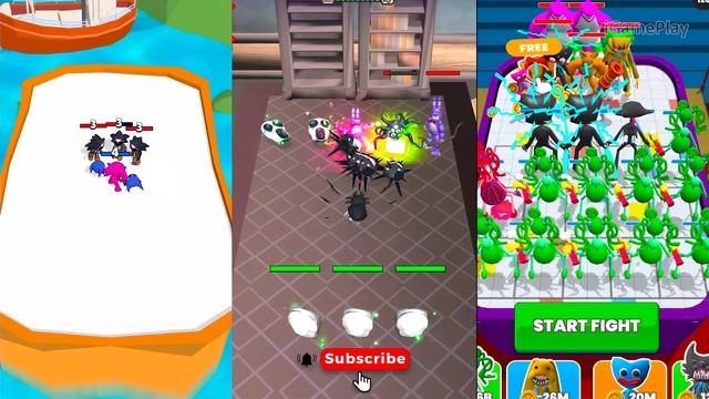 Merge Master Blue Monster vs Merge Monsters 100 Doors vs Merge Super Monster Fight Android Gameplay смотреть онлайн