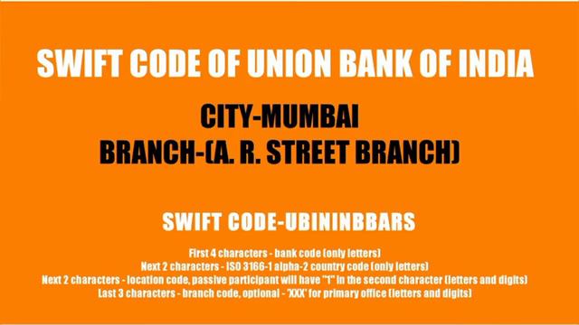 How to Find Swift Code of Union Bank Of India All Branch - Bic Code Of Union Bank - SWIFT Code смотреть онлайн
