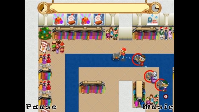 Christmas Shopping Madness (PС GAME FROM JAVA!!!!) Digital Chocolate & Sumea 2008 year смотреть онлайн
