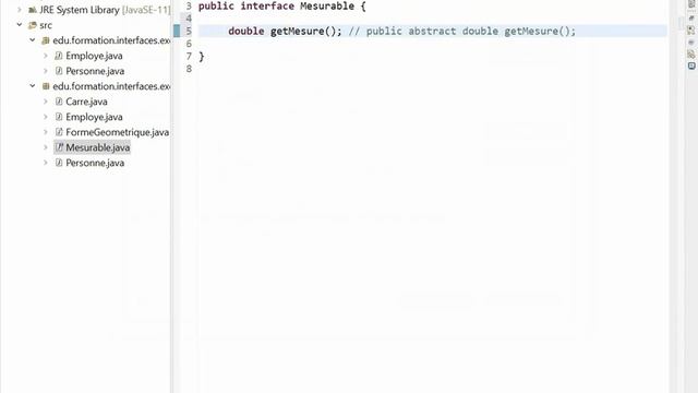Interfaces Java смотреть онлайн