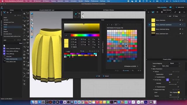 CLO 3D Tips: How to apply thickness | particle distance | change the color смотреть онлайн