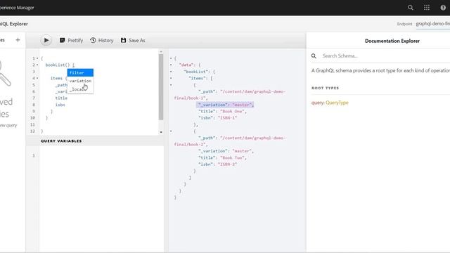 13. Headless in AEM - GraphQL Editor - Filter the results by specific object смотреть онлайн