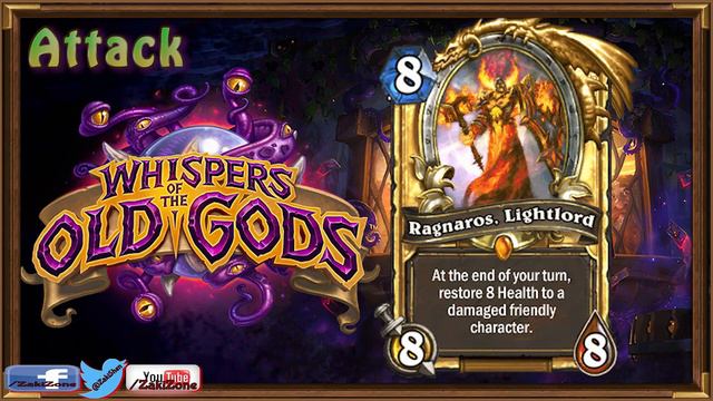 Ragnaros, Lightlord WotOG Card Sounds in English - HearthStone Whispers of the Old Gods смотреть онлайн