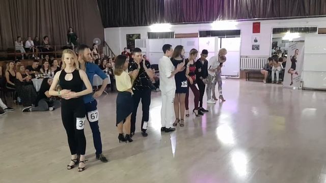 Copa de Oro 2018 - Bachata Libre - Intermedios 1/2 финала (2 заход) смотреть онлайн