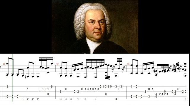 For easy guitar +Tabs J S BACH Largo, BWV 1056 смотреть онлайн