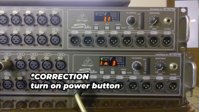 【AVEM 】 Behringer WING Problem with S16 - Upgrade your stage box firmware (Part 1) смотреть онлайн