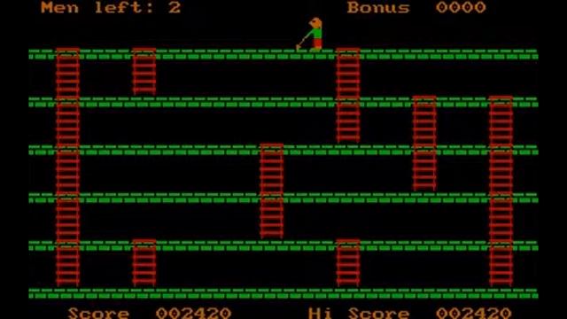 Apple panic 1982 (gameplay, no comments) смотреть онлайн