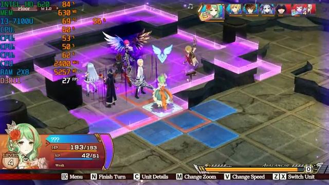 Fairy Fencer F: Refrain Chord Intel HD 620(Low End Pc) смотреть онлайн