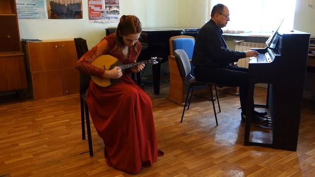 Абреу. Тико-тико Калинина Елизавета домра. смотреть онлайн