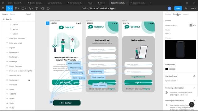 Figma Mobile App Design Tutorial | Doctor Consultation App (2021) смотреть онлайн