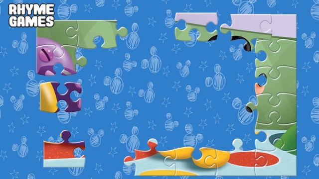 Disney Jigsaw Puzzles Mickey Mouse Rompecabezas | Mickey Mouse Clubhouse Games With Nursery Rhymes