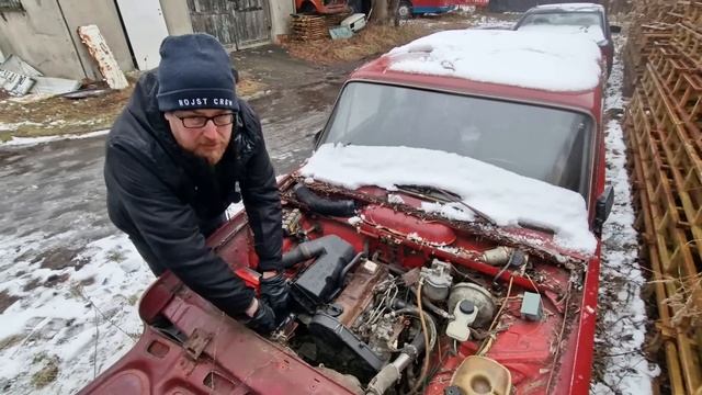 Duży Fiat DIESEL, odpalam unikat, Zobacz jak to chodzi смотреть онлайн