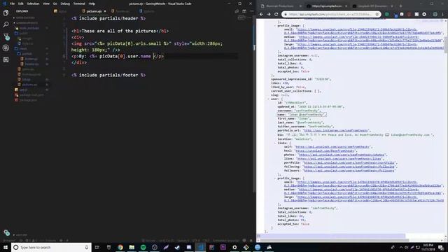 Node.js & Express ep. 11 - Working with API Data смотреть онлайн