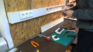 Неприступный кабель-канал. Монтаж электроустановки