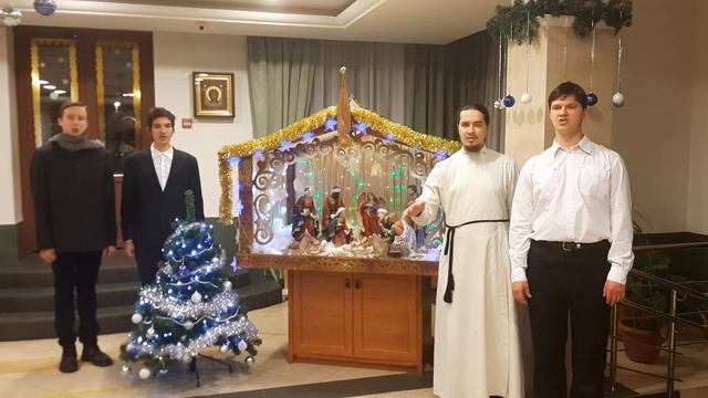 Христославы в стенах Гимназии им. мтрп. Платона (Левшина) смотреть онлайн