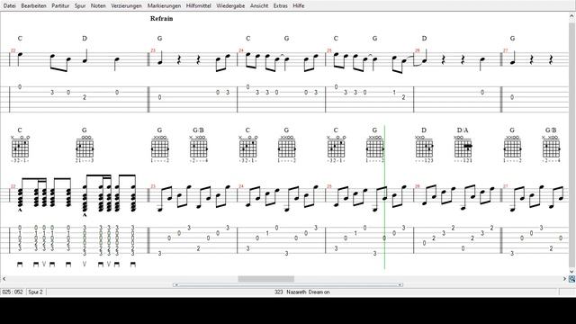 Nazareth - Dream on - Tabs смотреть онлайн
