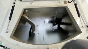 Работа планетарного бетоносмесителя DEX DMPC-R с интенсификатором