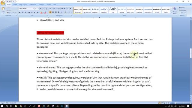 How To Use VIM File Editor in Red Hat Linux | Hindi смотреть онлайн