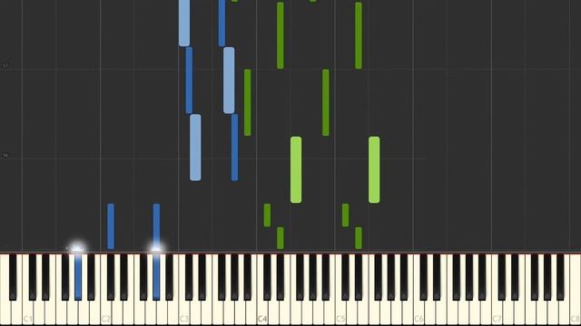 Moonlight Sonata (2nd Movement) - Beethoven [Piano Tutorial] (Synthesia/Sheet Music/Piano Cover)