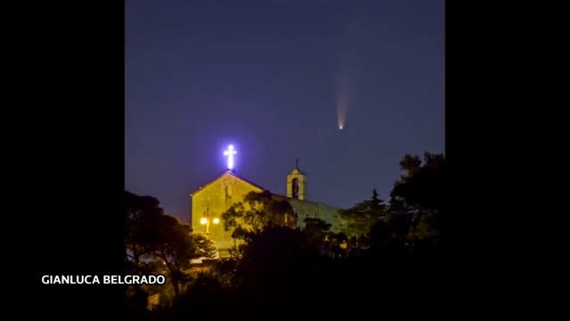 Comet C/2020 F3 NEOWISE. КОМЕТА C/2020 F3 NEOWISE. смотреть онлайн